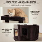 Arbre à chat Suki - 130 cm - Maison felin