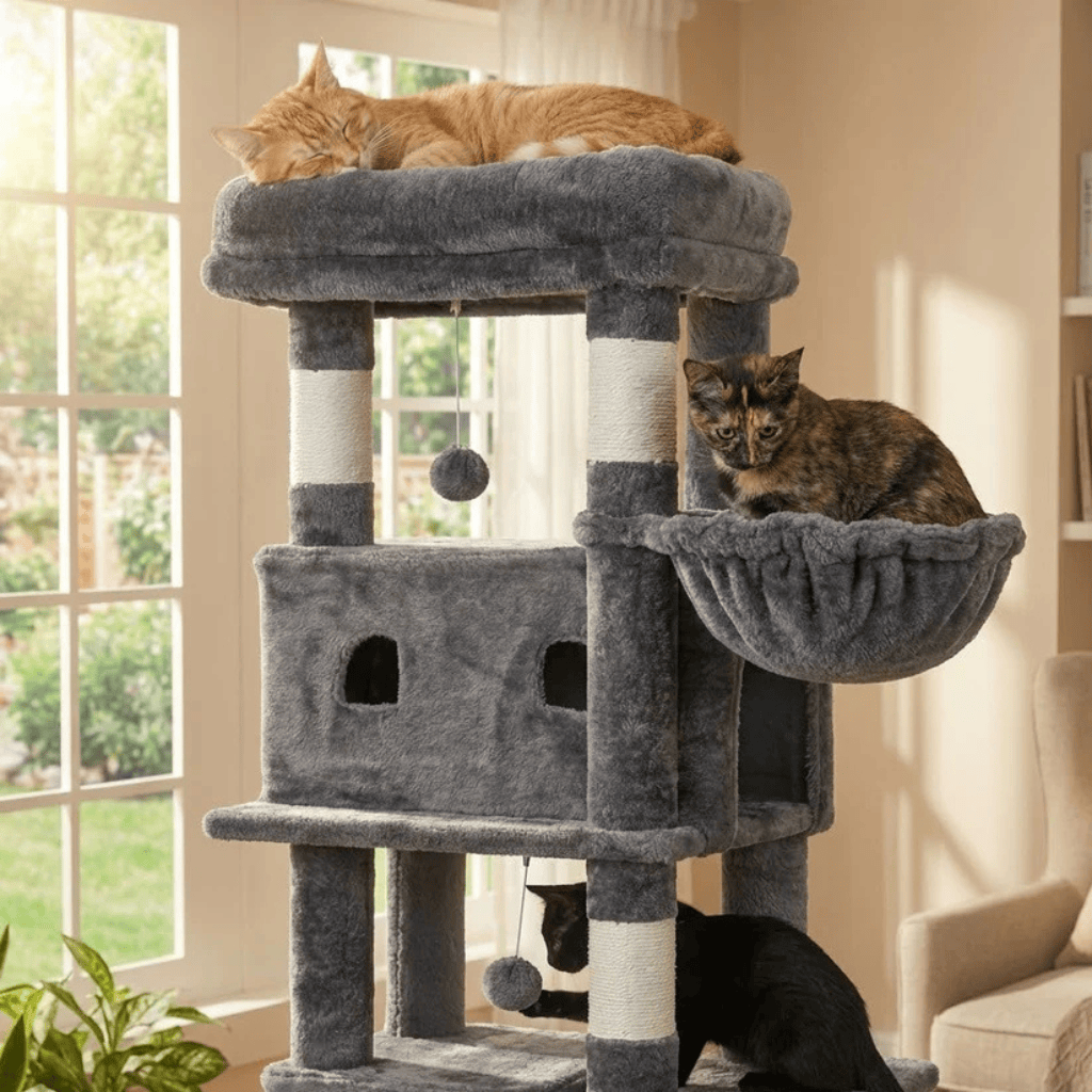 Arbre à chat XXL Liane - 170cm - Maison felin